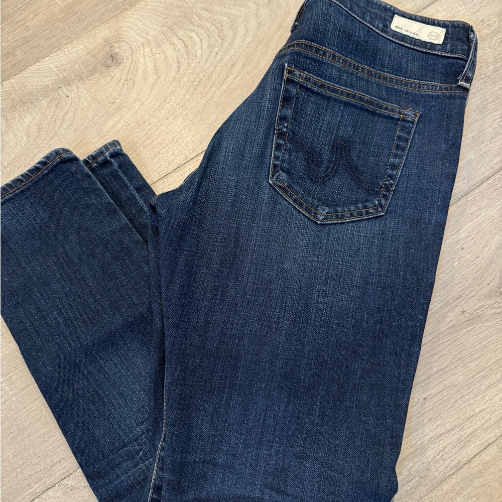 AG Adriano Goldschmied Dark Wash Skinny Jeans - Picture 5 of 6